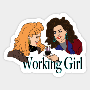 Working Girl Sticker